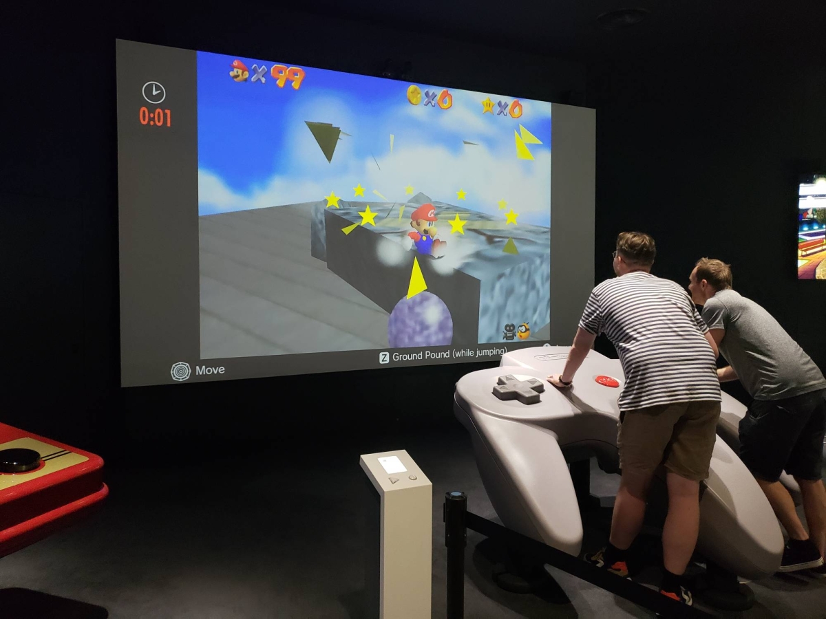 Visiteurs au Nintendo Museum de Kyoto