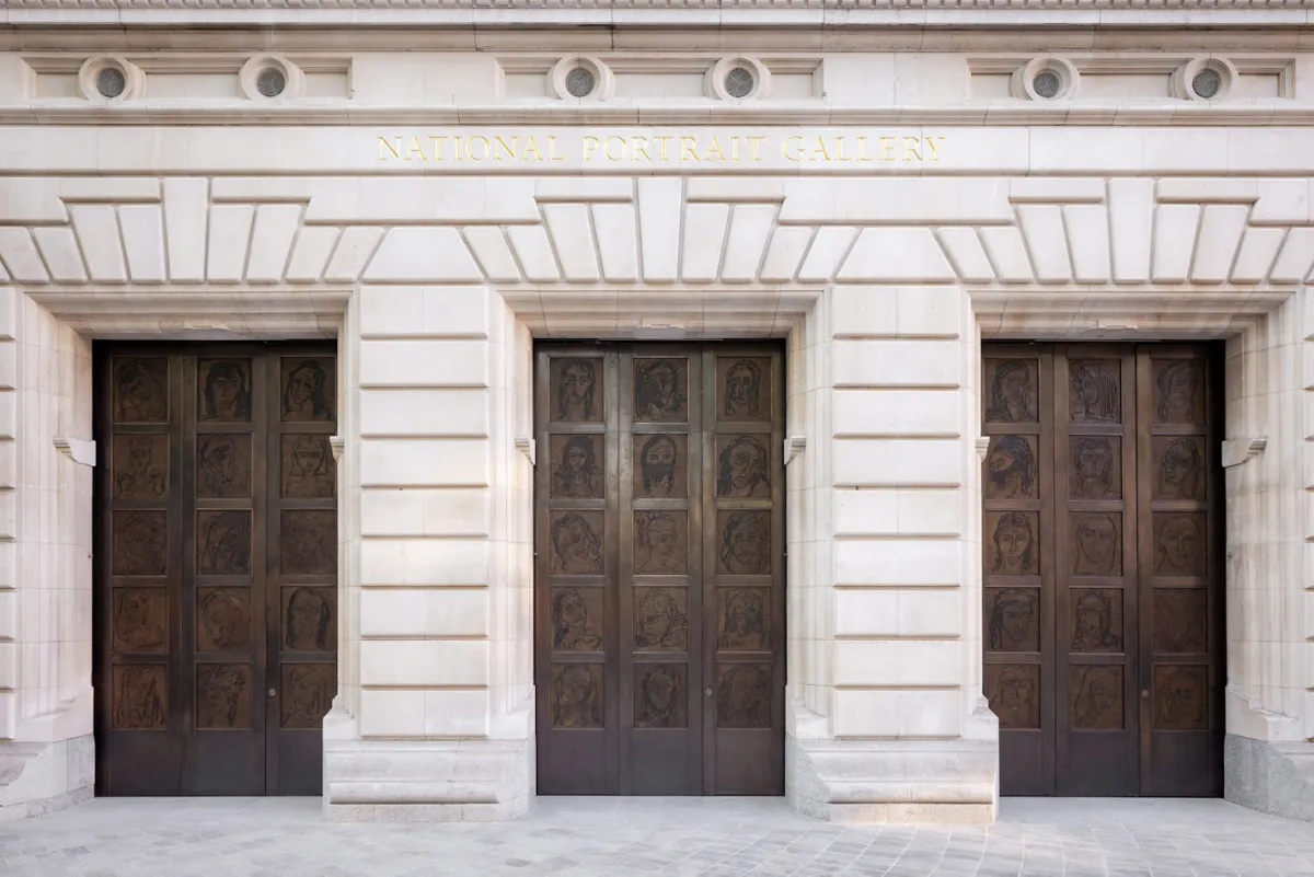 Façade de la National Portrait Gallery de Londres