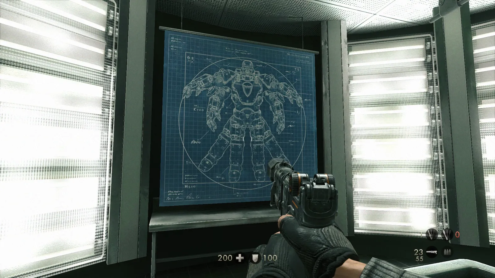 Wolfenstein NO Homme de Vitruve