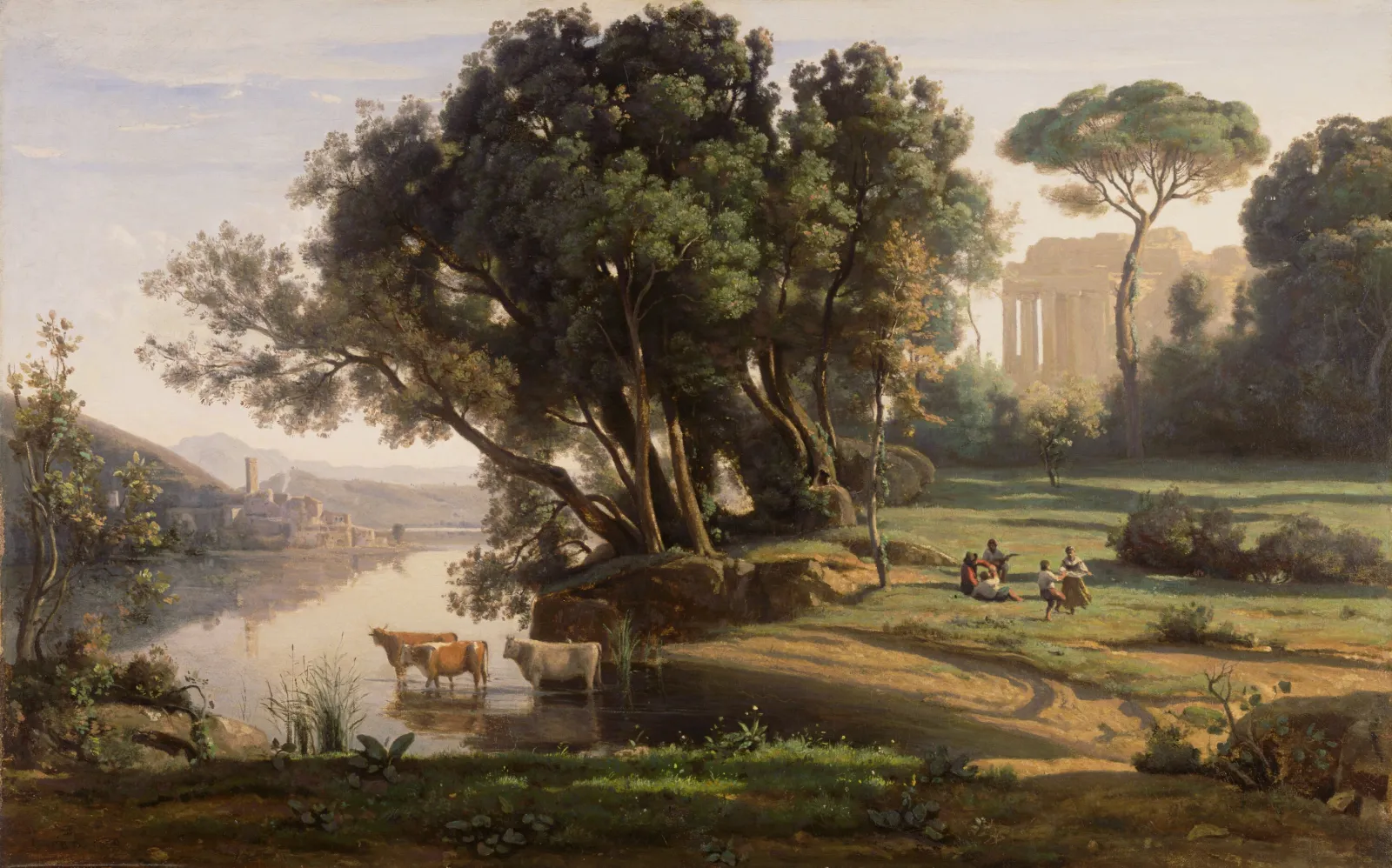 Corot Paysage italien