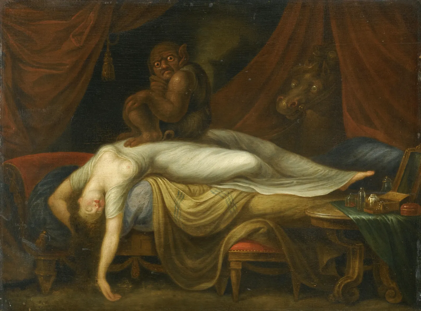 Cauchemar d'après Fussli