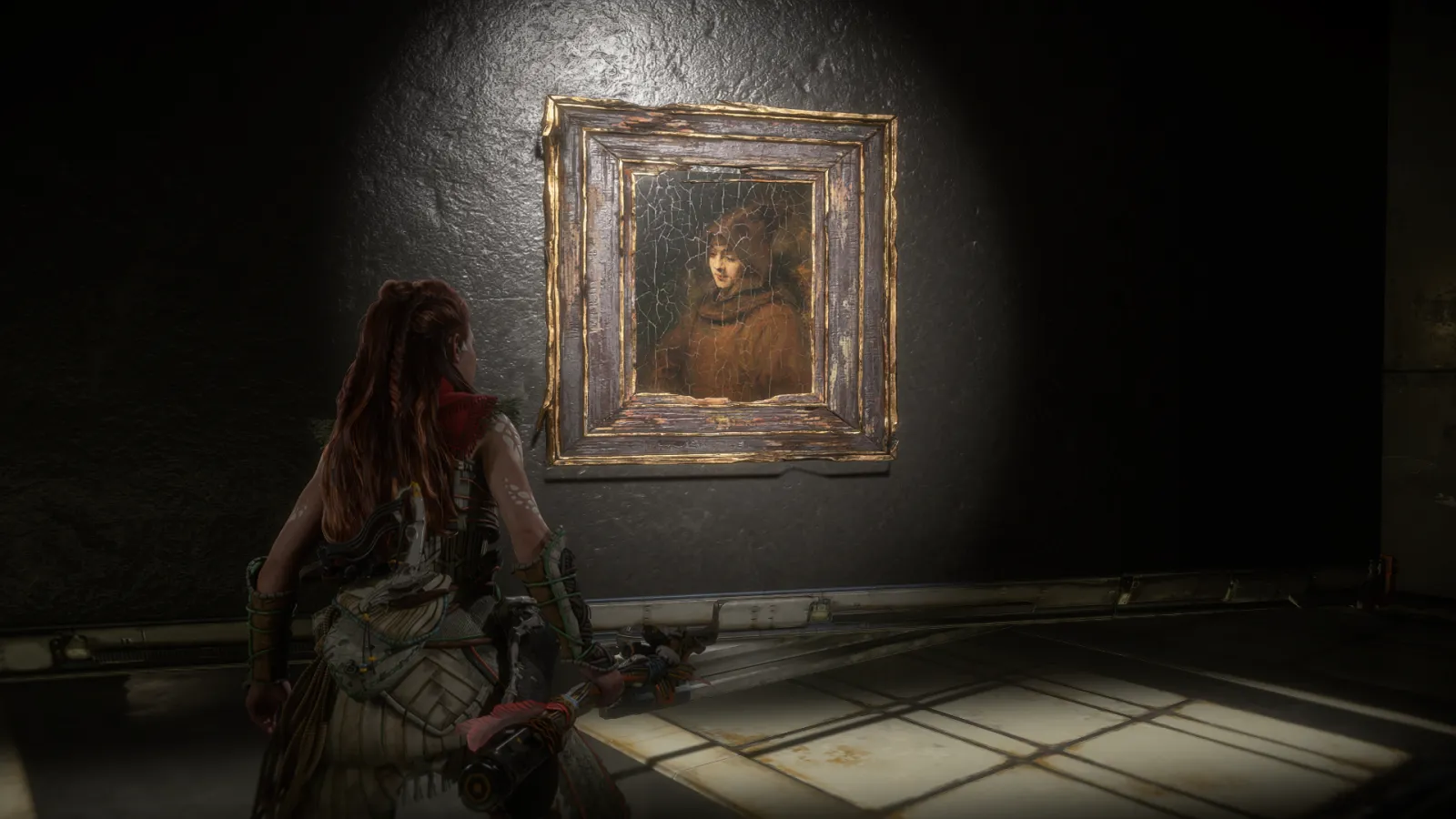 Horizon Forbidden West, Rembrandt portrait de Titus