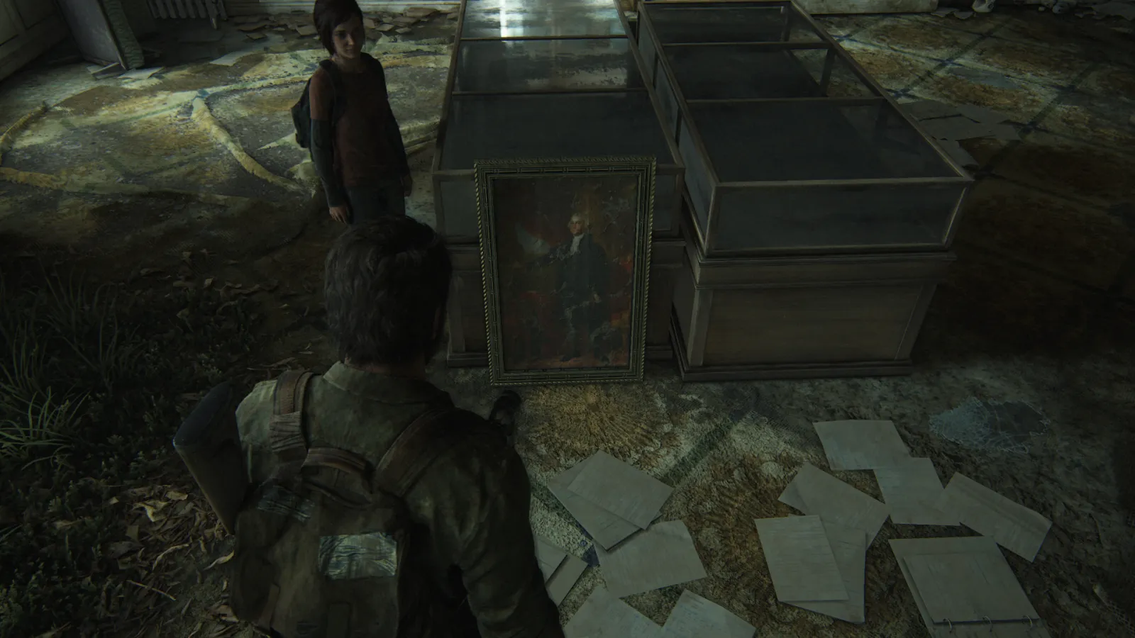 The Last of Us P1, Portrait de George Washington par Gilbert Stuart