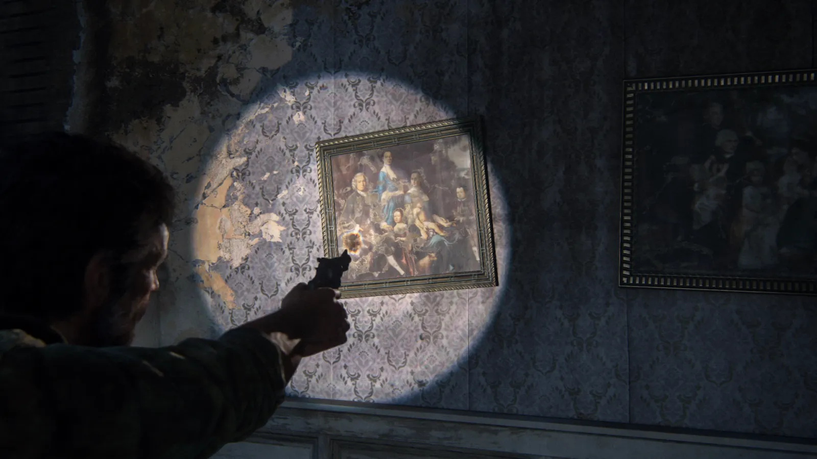 The Last of Us Part I, portrait de la famille Gordon par Henry Benbridge