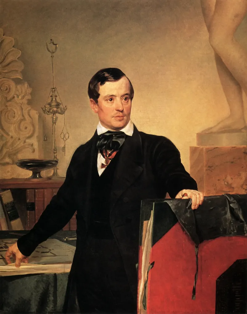 Portrait d'Alexander Brioullov