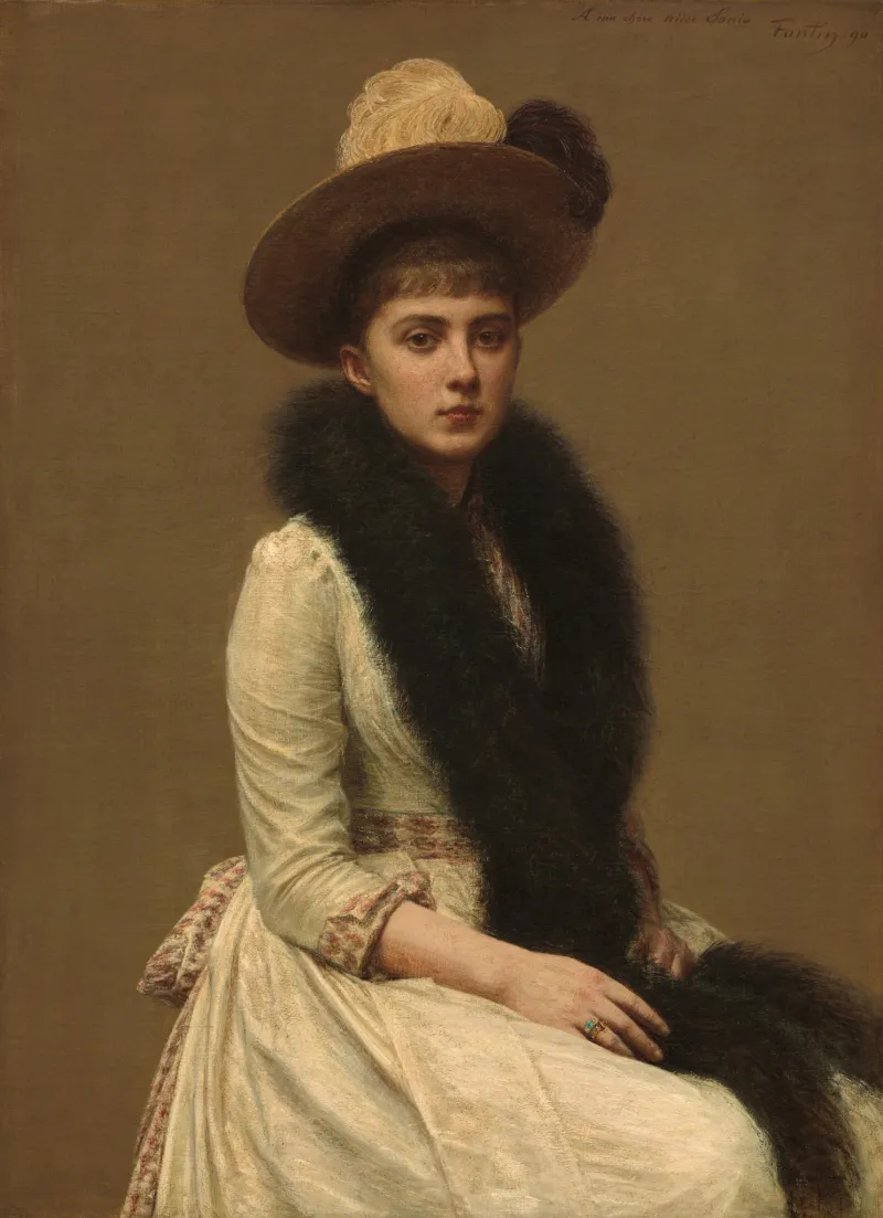 Henri Fantin-Latour Portrait de Sonia