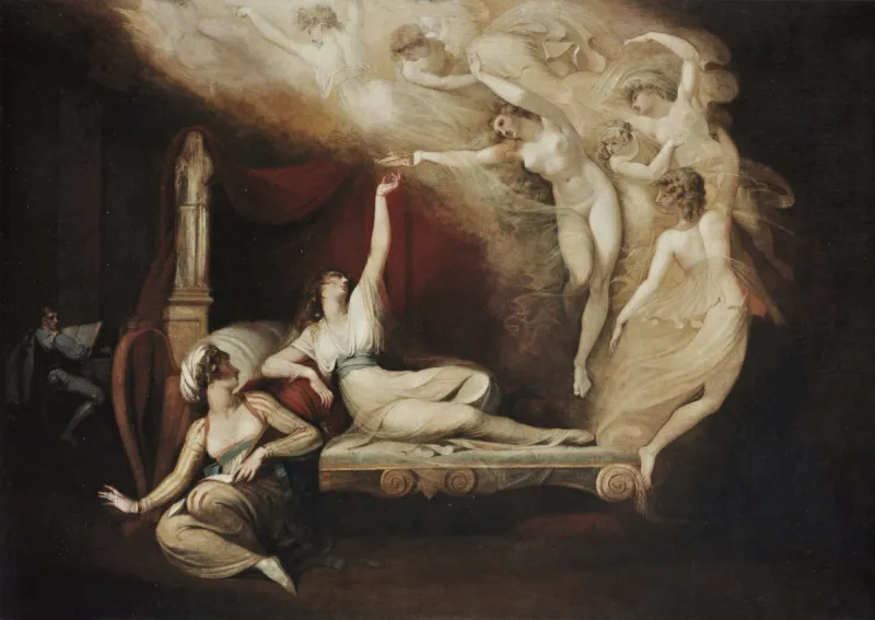 Fussli Rêve de Catherine d'Aragon