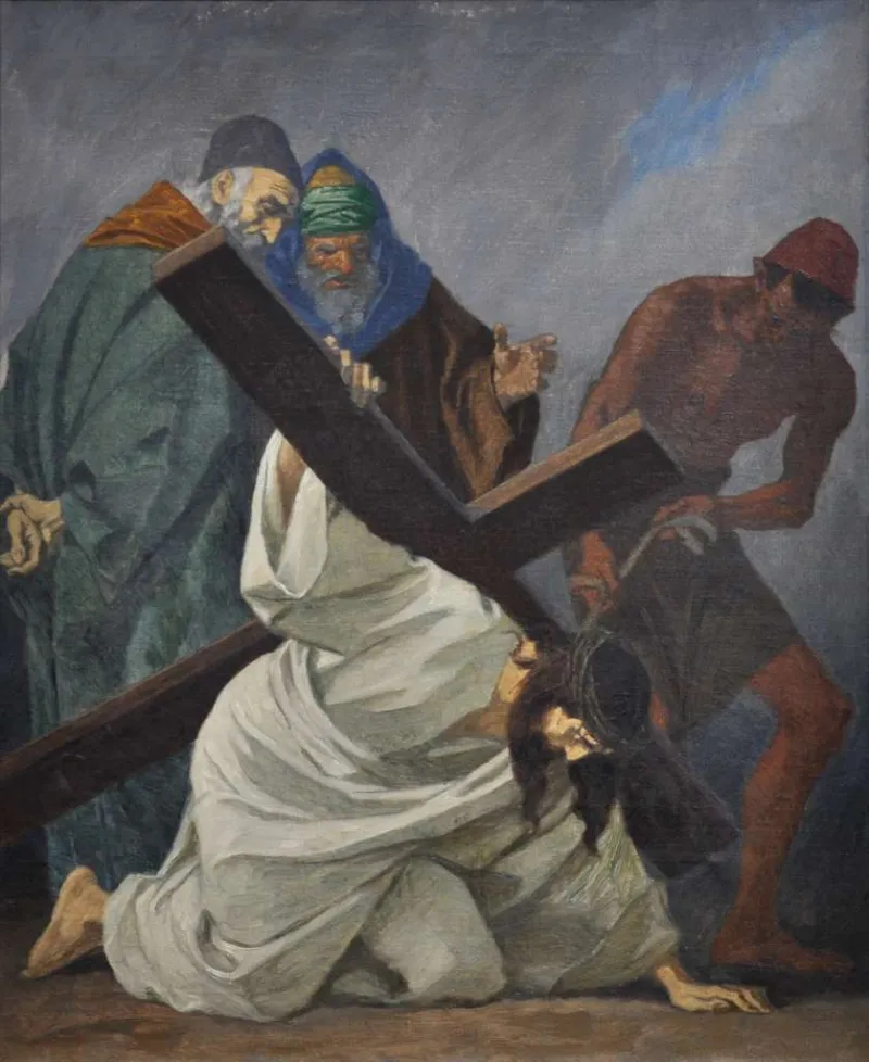 Jésus tombe pour la première fois