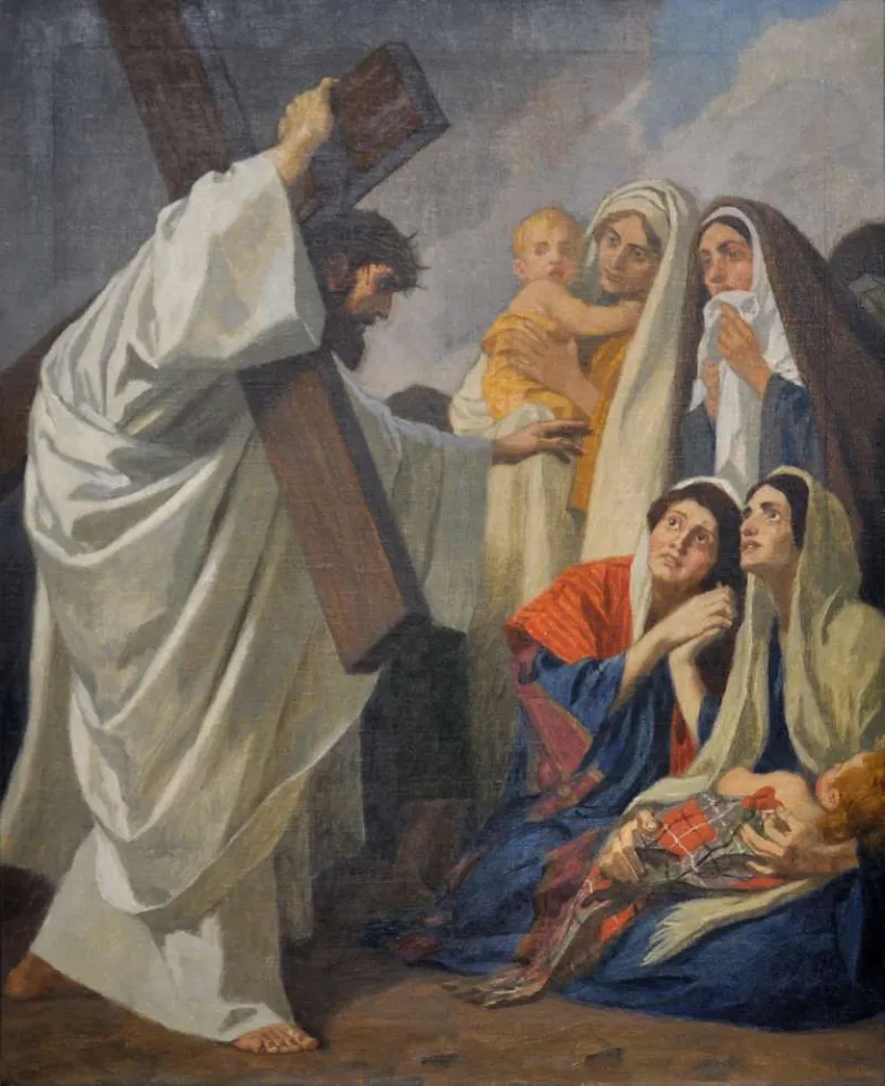 Fugel, Jésus console les femmes de Jérusalem