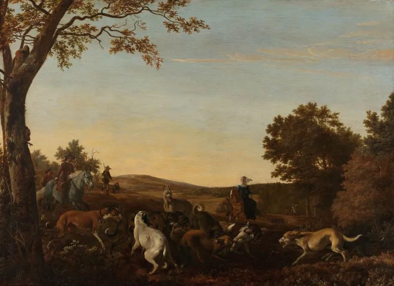 Jongh, chasse au renard