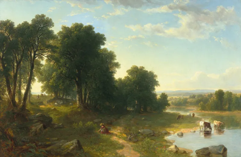 Asher Brown Durand, Strawberrying