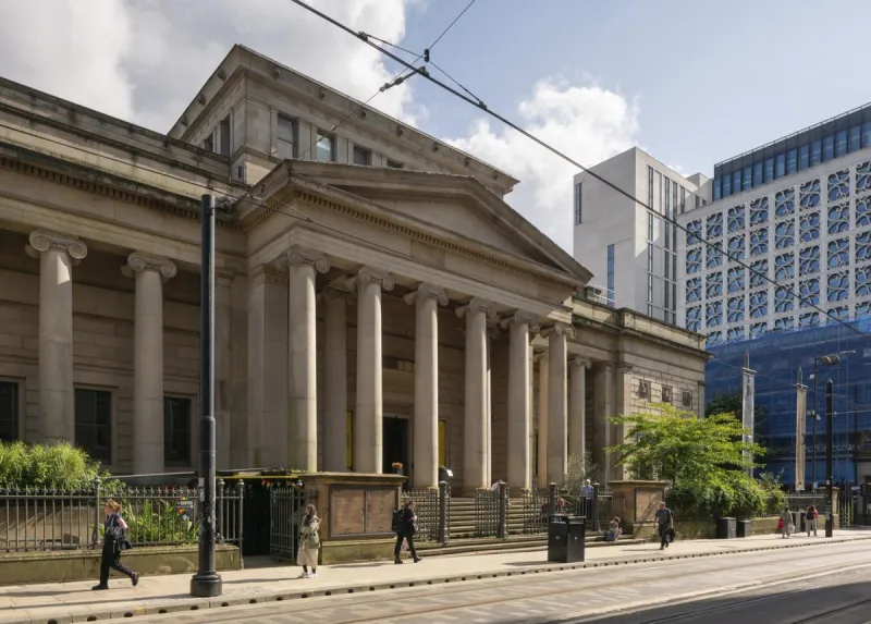 Façade de la Manchester Art Gallery