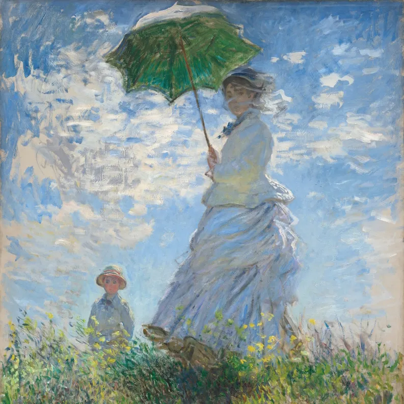 Madame Monet et son fils