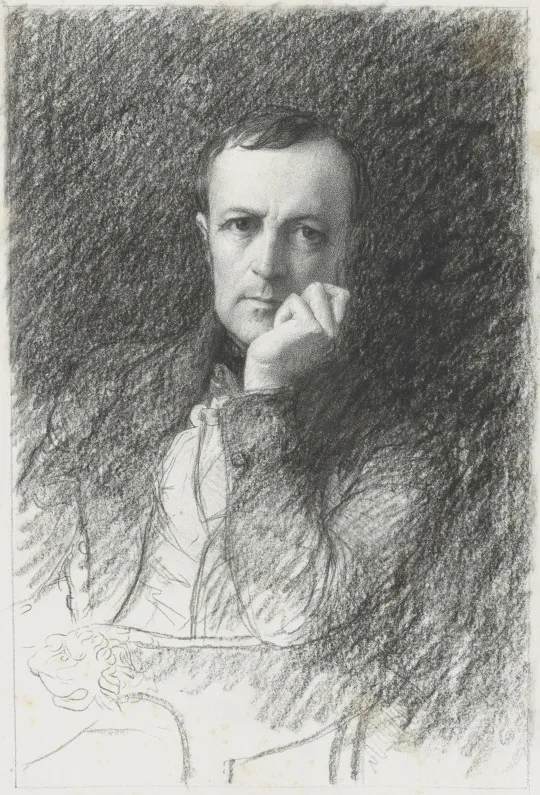 Autoportrait de Paul Delaroche