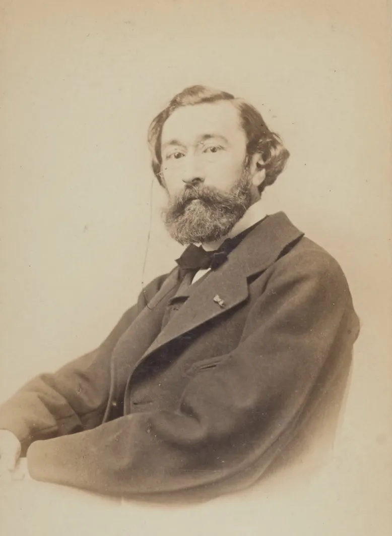 Portrait photographique de Charles Jalabert