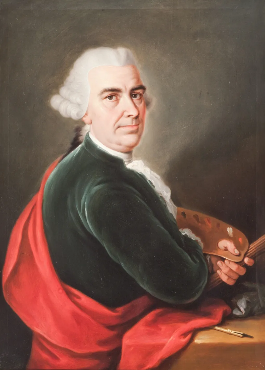 Autopotrait du peintre José Vergara