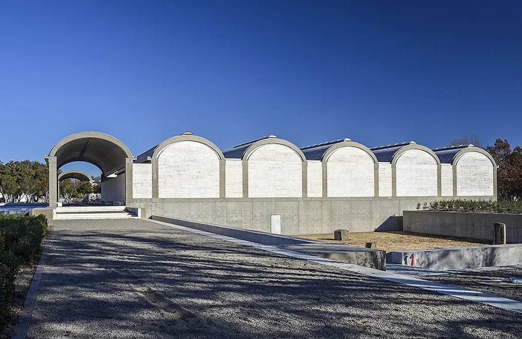 Façade du Kimbell Art Museum